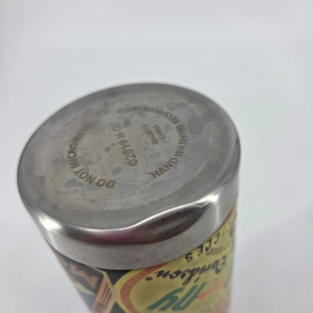 Harley Davidson 2019 Vintage Travel Decal Stainless Steel Tumbler 20oz Dent